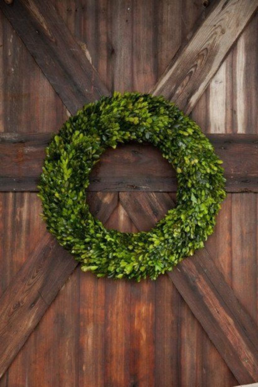 Beautiful decor ideas to hang on your door that aren't wreaths 13
