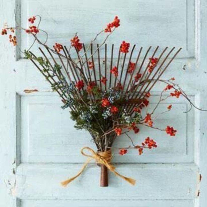 Beautiful decor ideas to hang on your door that aren't wreaths 19