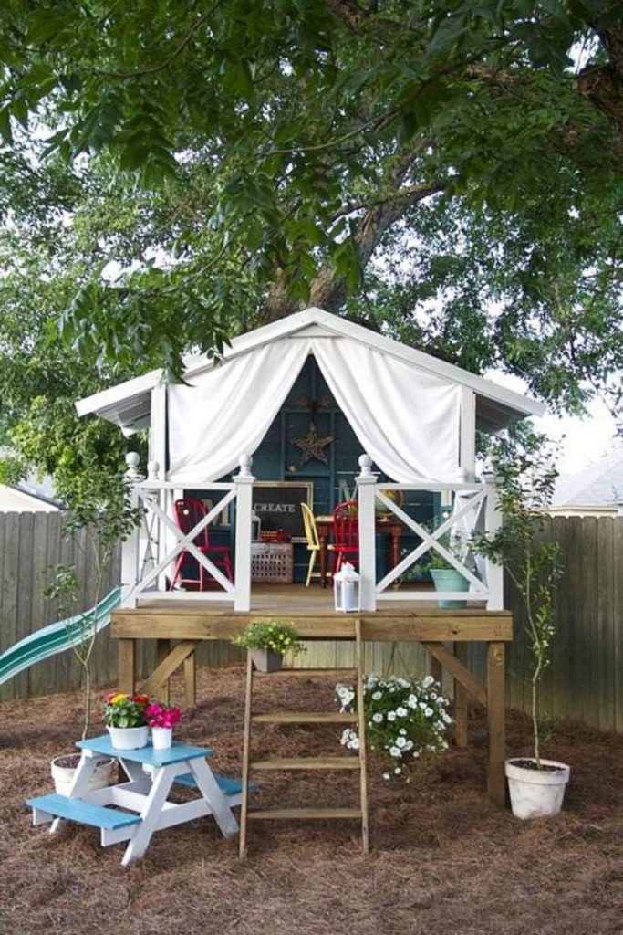 Best creativity backyard projects to surprise your kids 43