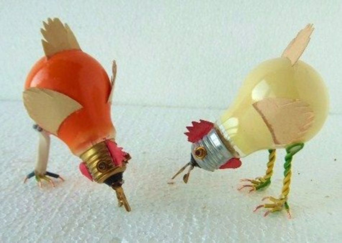 Bright ideas to recycle old light blubs 43