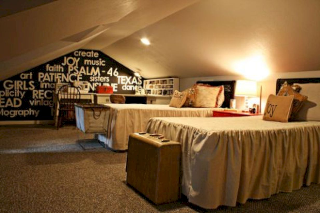 Best attic makeover ideas to inspire you 37
