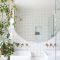 Adorable round mirror designs to brighten up your small space 02