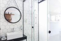 Adorable round mirror designs to brighten up your small space 05