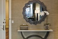 Adorable round mirror designs to brighten up your small space 08