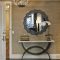 Adorable round mirror designs to brighten up your small space 08