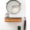 Adorable round mirror designs to brighten up your small space 09