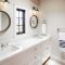 Adorable round mirror designs to brighten up your small space 14