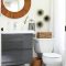 Adorable round mirror designs to brighten up your small space 16