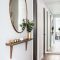 Adorable round mirror designs to brighten up your small space 20