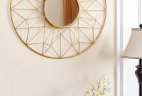 Adorable round mirror designs to brighten up your small space 23