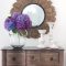 Adorable round mirror designs to brighten up your small space 24