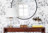 Adorable round mirror designs to brighten up your small space 34