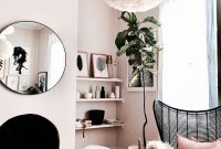Adorable round mirror designs to brighten up your small space 38