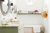 Adorable round mirror designs to brighten up your small space 41