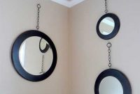 Adorable round mirror designs to brighten up your small space 48