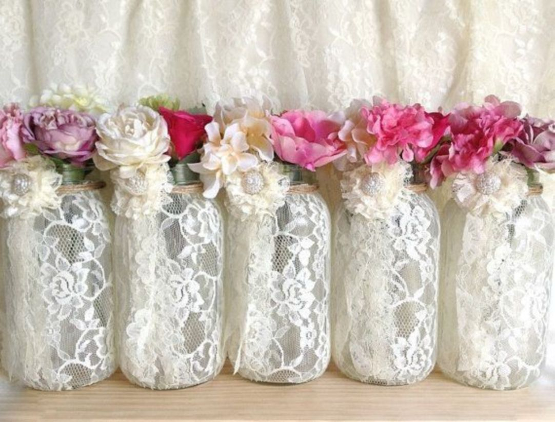 Cheerful ways to use mason jars this spring 33