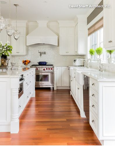 Modern herringbone pattern to give unique elements to your kitchen 26