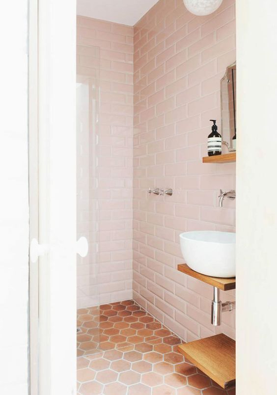 Unique honeycomb tile to give your bathroom a new look 15