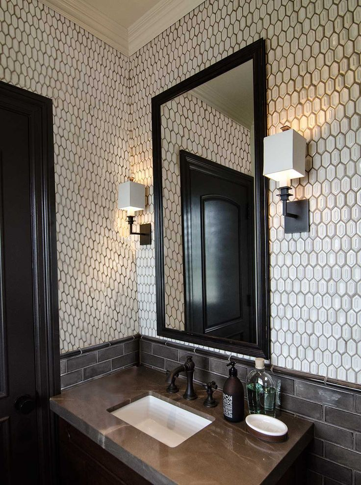 Unique honeycomb tile to give your bathroom a new look 42