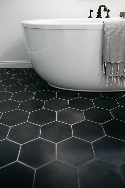 Unique honeycomb tile to give your bathroom a new look 50