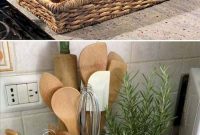 Awesome clutter-free ideas to organize your countertop 42