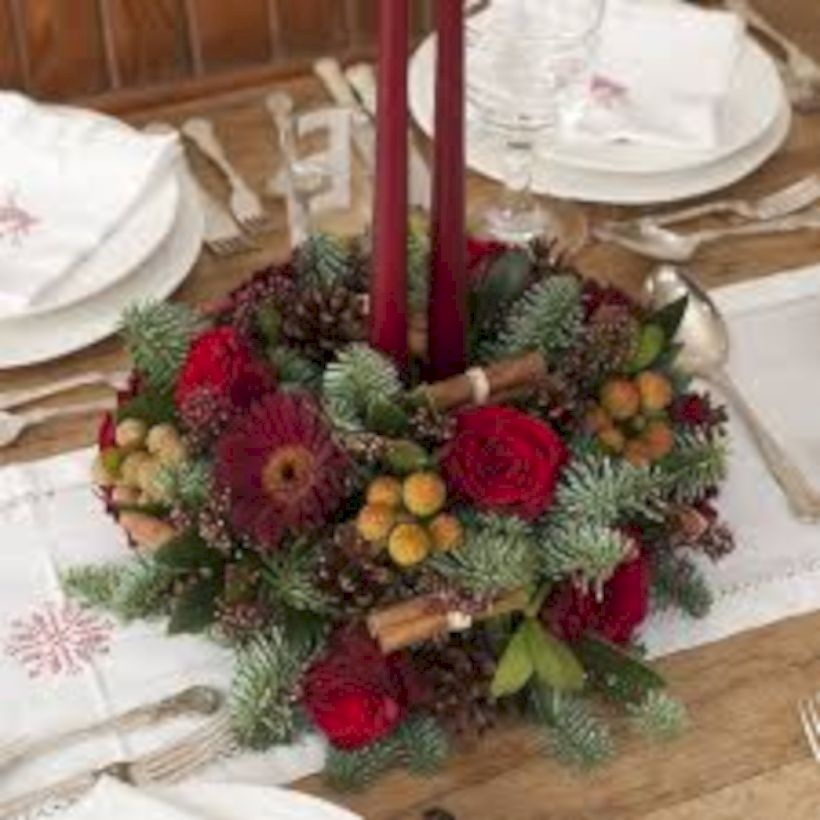 Beautiful christmas centerpiece ideas you should try 01
