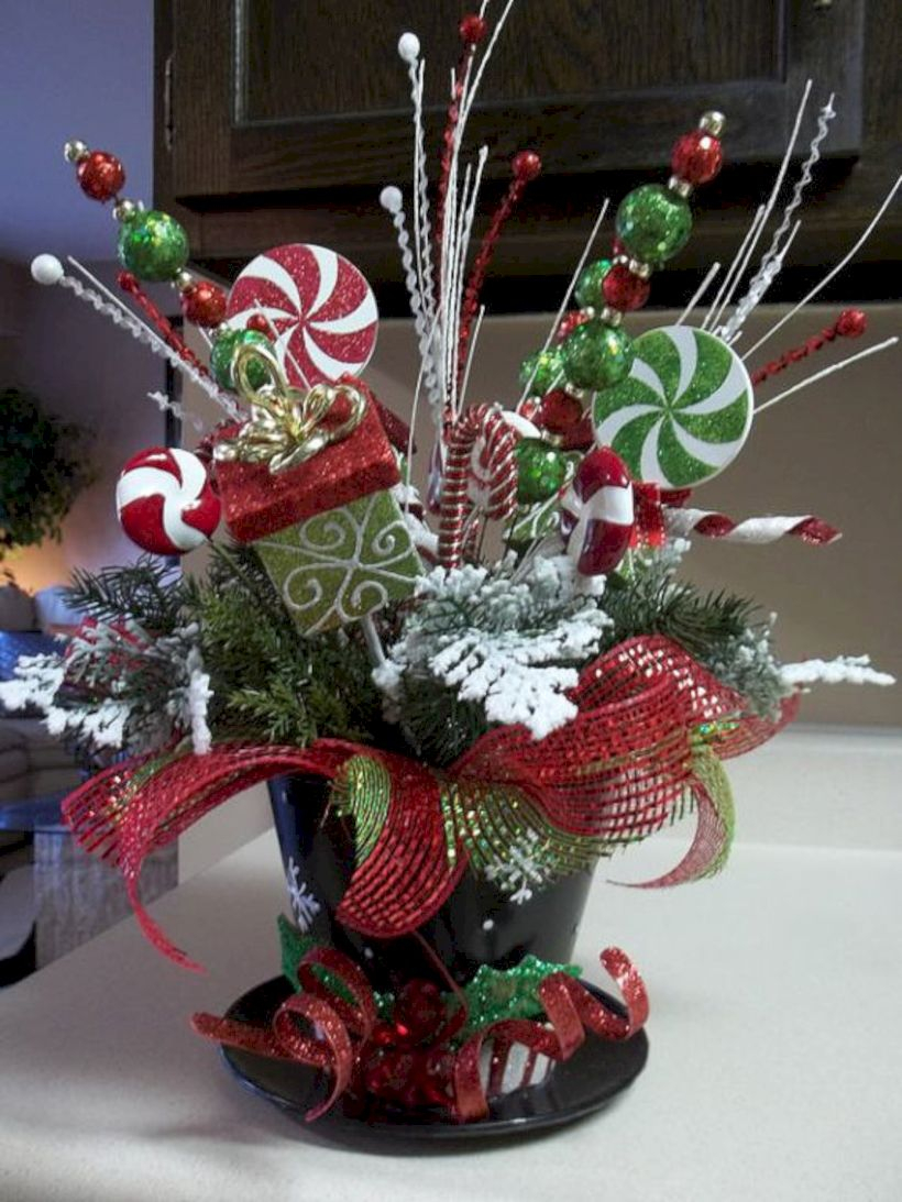Beautiful christmas centerpiece ideas you should try 06