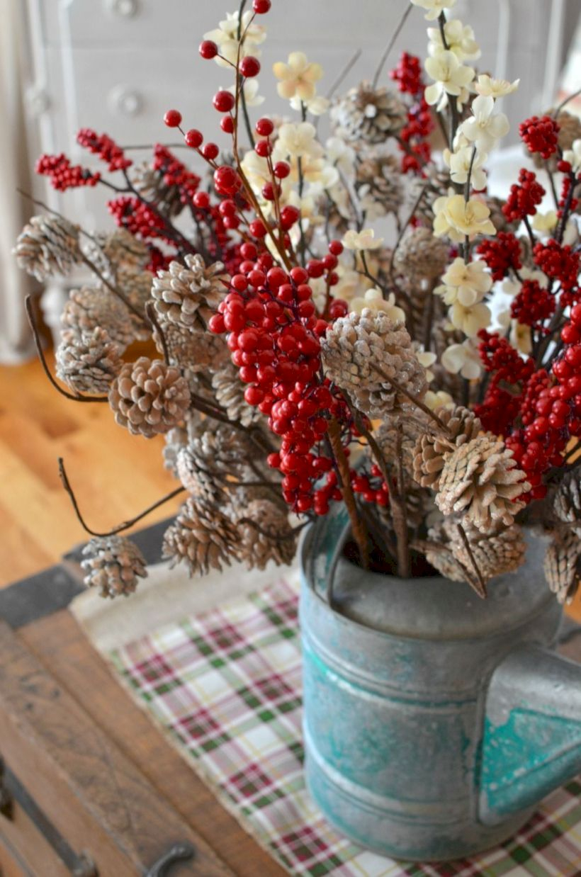 Beautiful christmas centerpiece ideas you should try 15