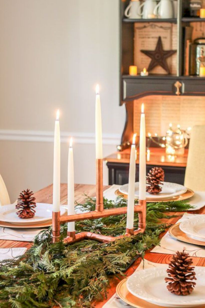 Beautiful christmas centerpiece ideas you should try 18