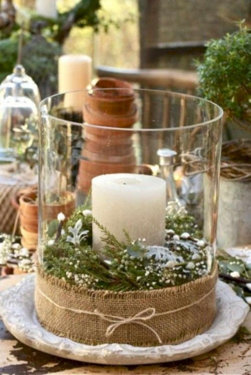 Beautiful christmas centerpiece ideas you should try 23