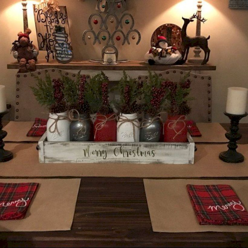 Beautiful christmas centerpiece ideas you should try 41