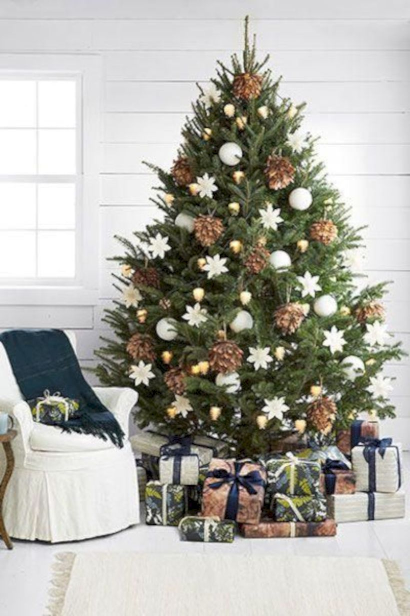Beautiful christmas tree decoration ideas to see 07