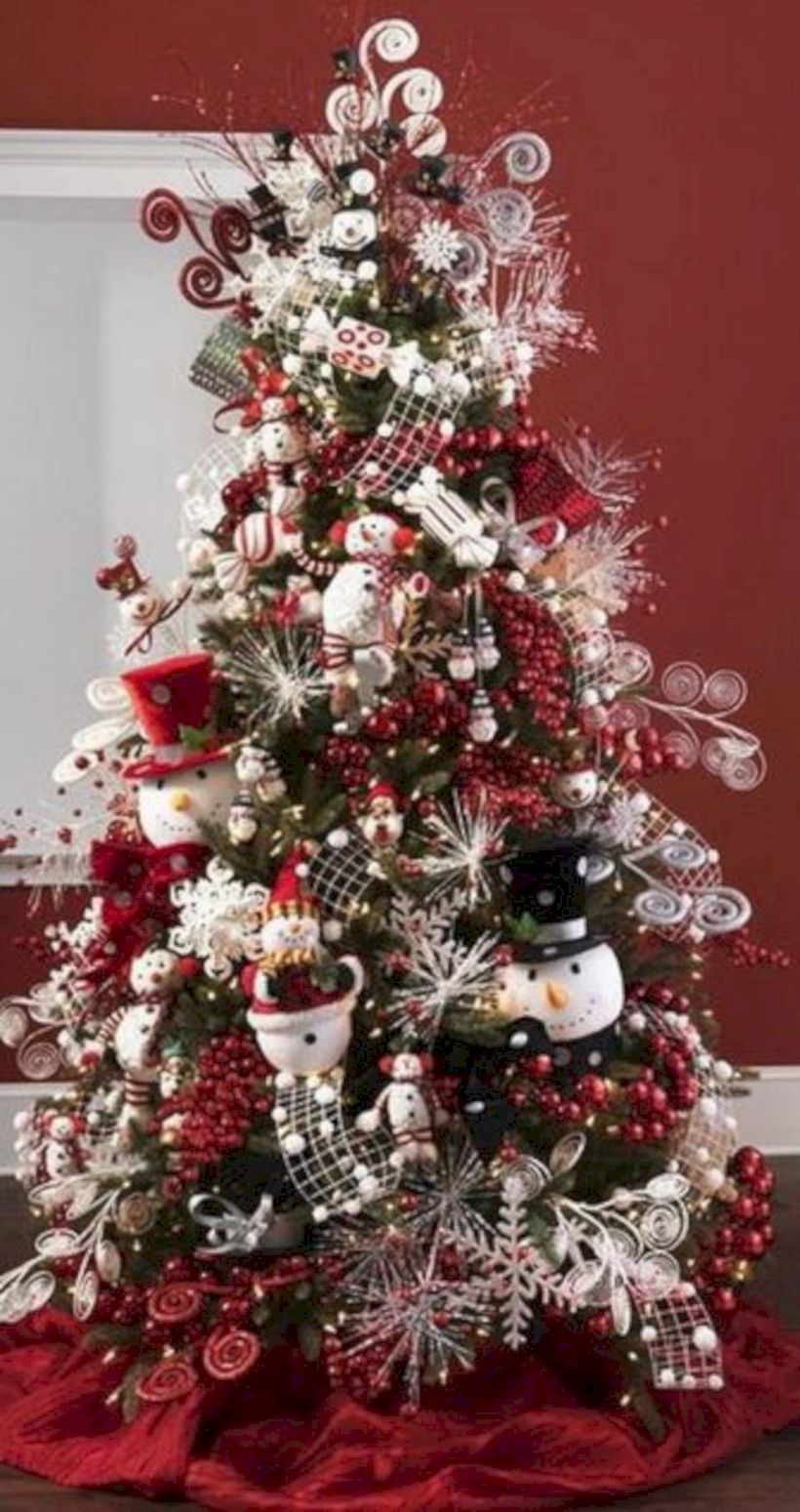 Beautiful christmas tree decoration ideas to see 23