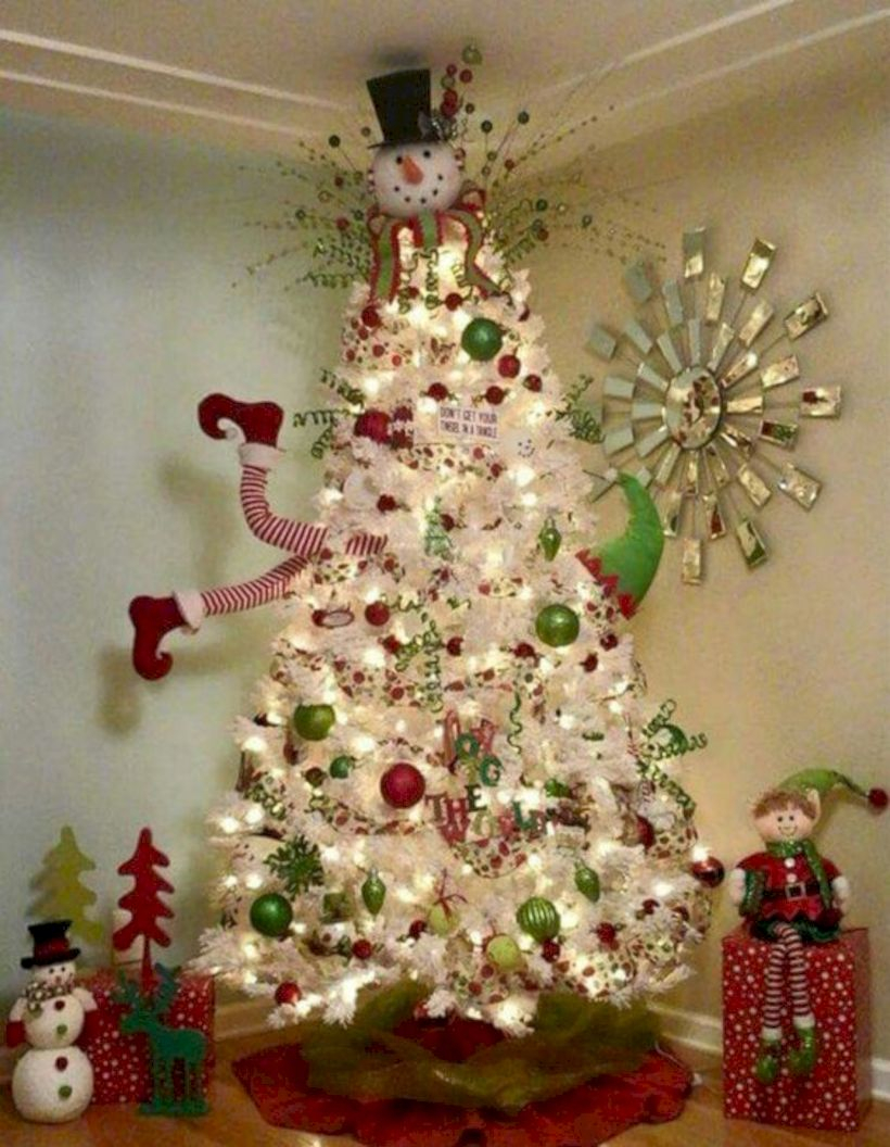 Beautiful christmas tree decoration ideas to see 28