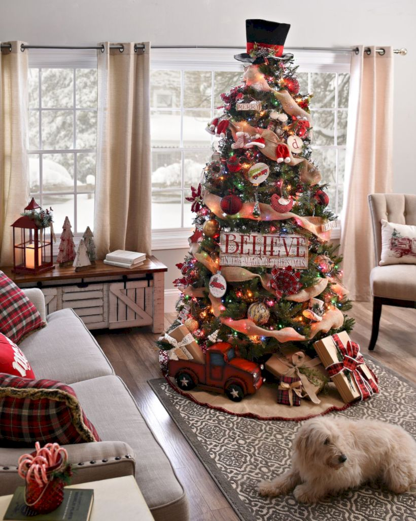 Beautiful christmas tree decoration ideas to see 31
