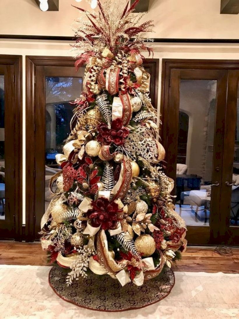 Beautiful christmas tree decoration ideas to see 32