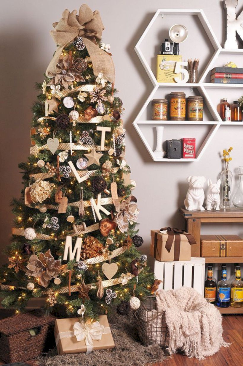 Beautiful christmas tree decoration ideas to see 40