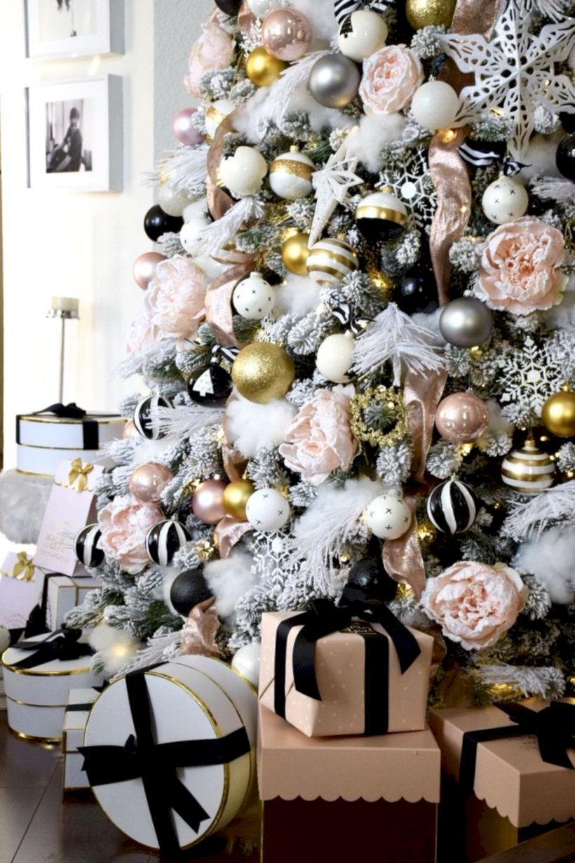 Beautiful christmas tree decoration ideas to see 48