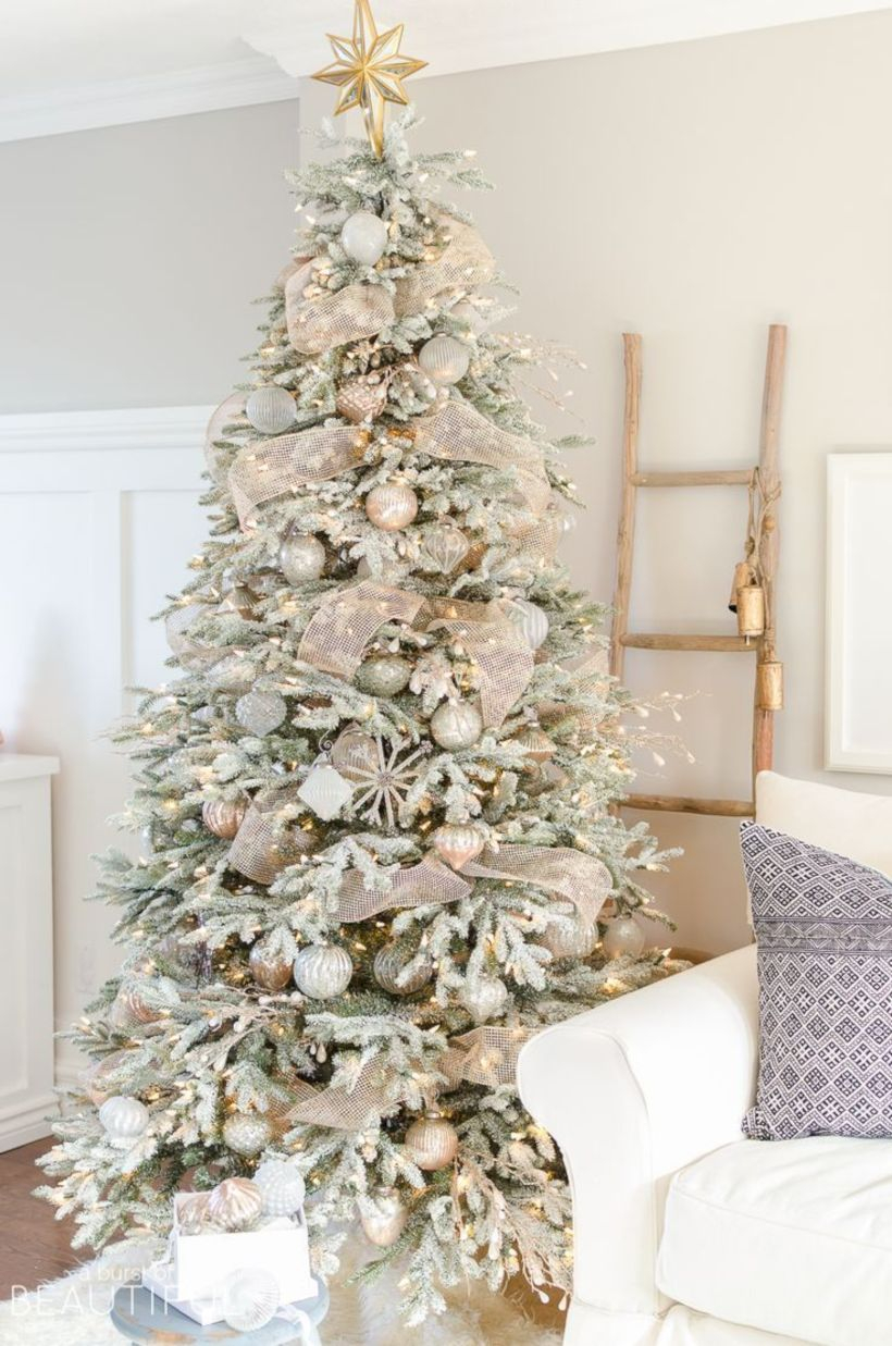 Beautiful christmas tree decoration ideas to see 50