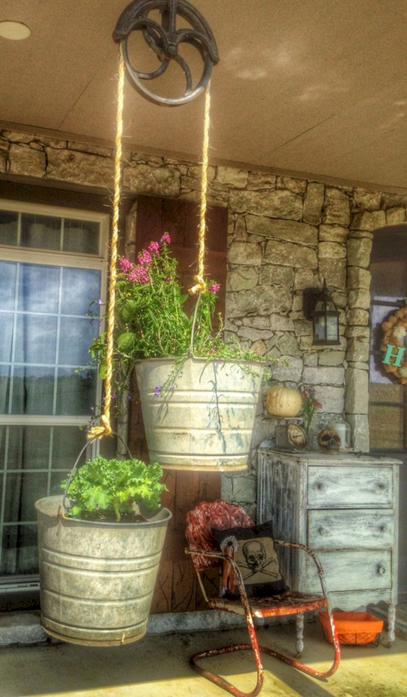 Colorful winter planters for your outdoor decorations 07