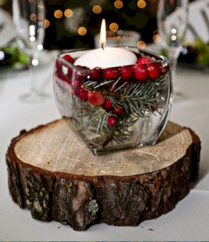 51 Easy Winter Centerpiece Decoration Ideas to Try - Matchness.com