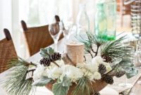 Easy winter centerpiece decoration ideas to try 27