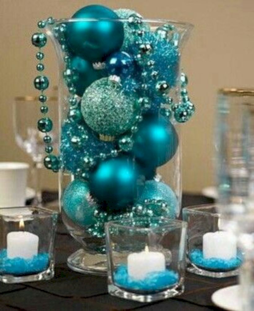 51 Easy Winter Centerpiece Decoration Ideas To Try ~ Matchness.com