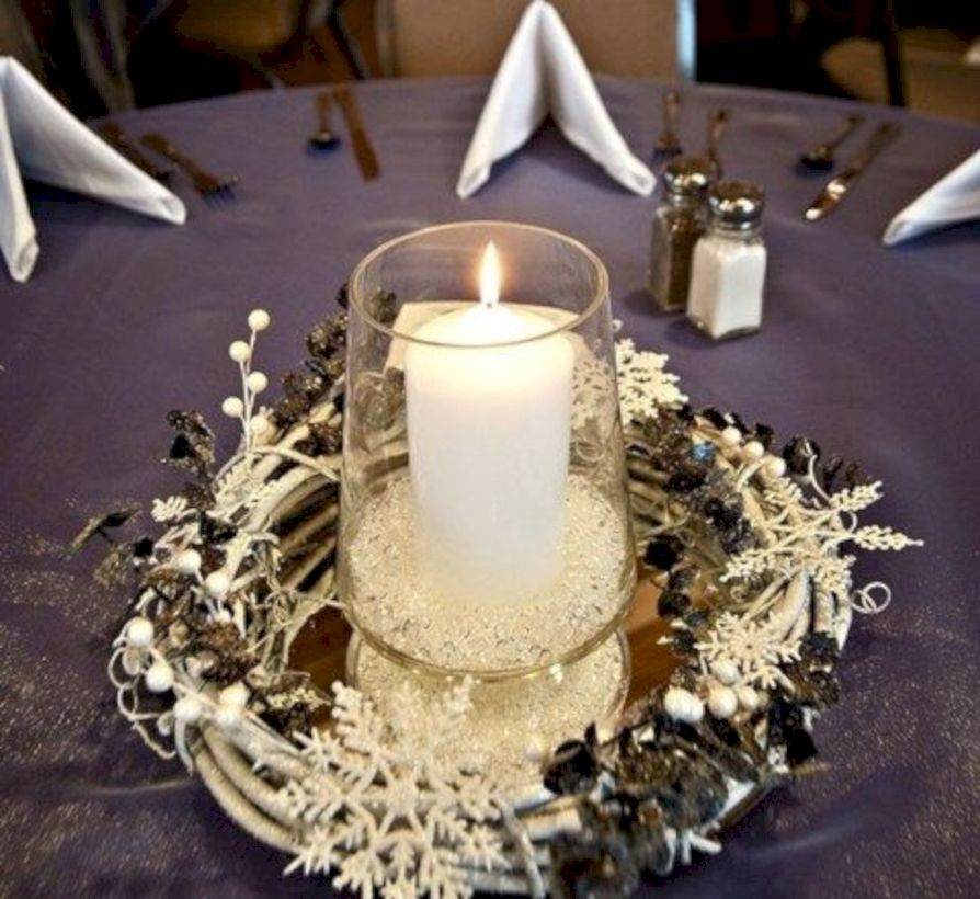 51 Easy Winter Centerpiece Decoration Ideas To Try ~ 6196