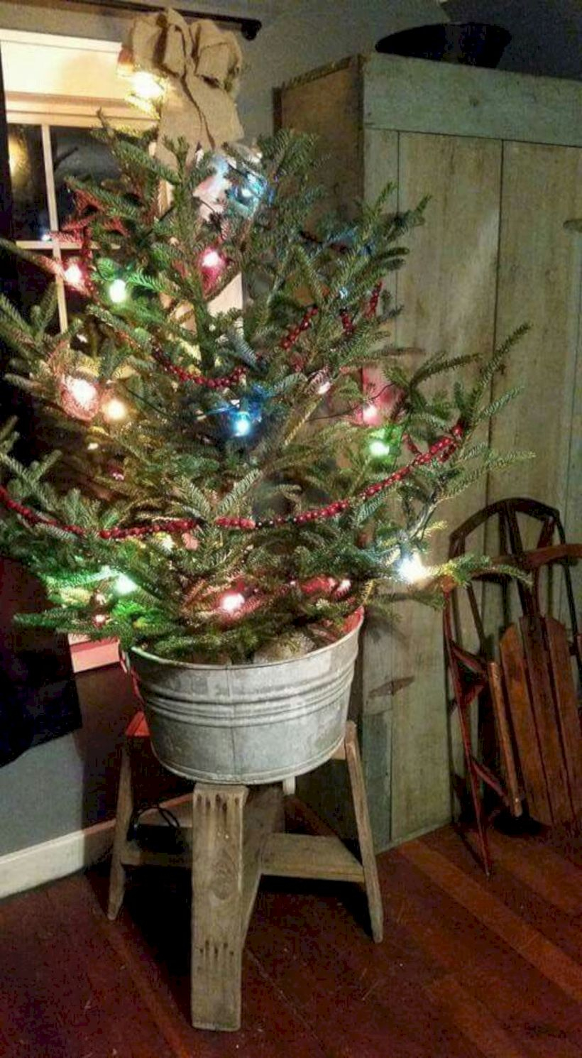 Genius ways to repurpose galvanized buckets this christmas 11