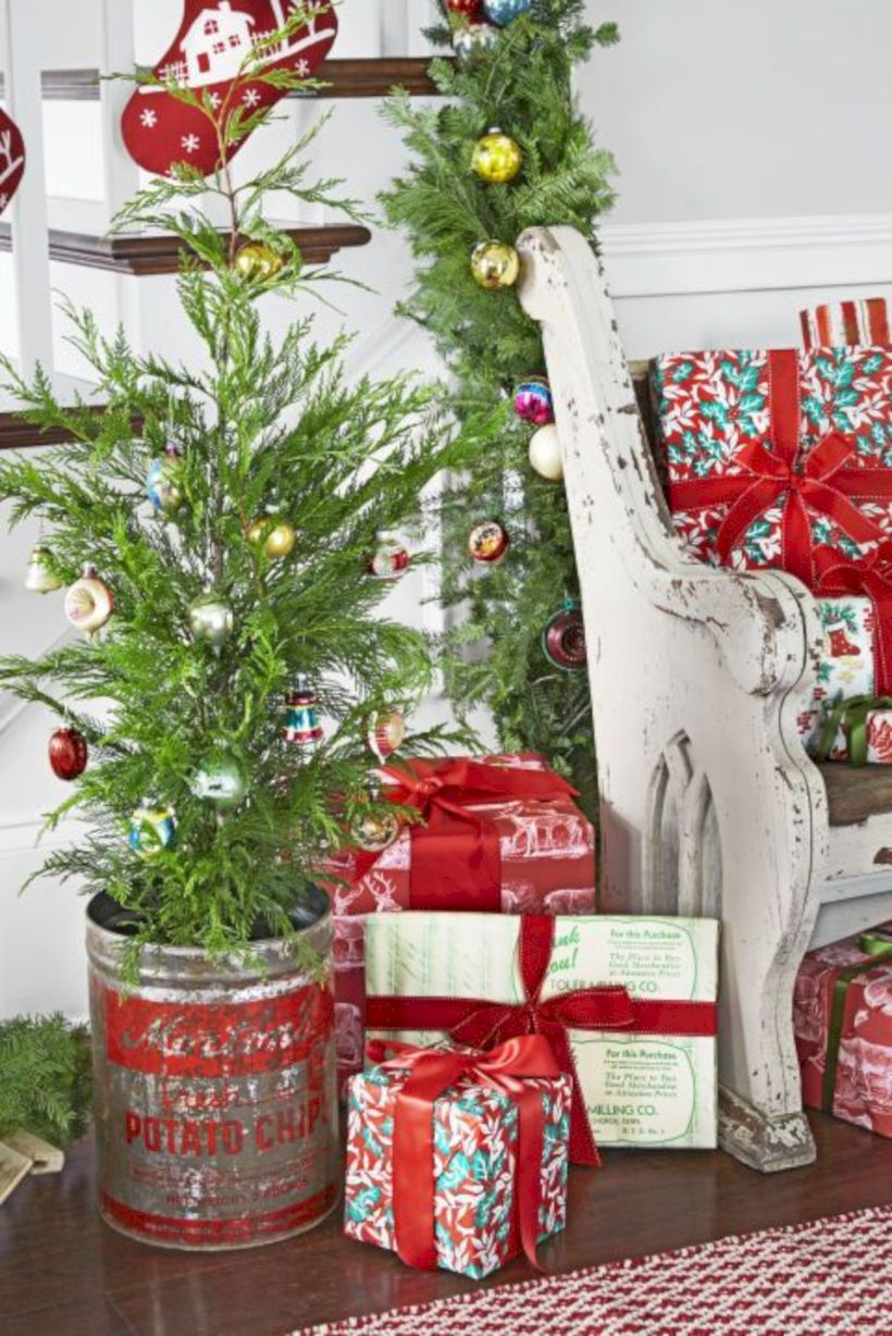 Genius ways to repurpose galvanized buckets this christmas 12