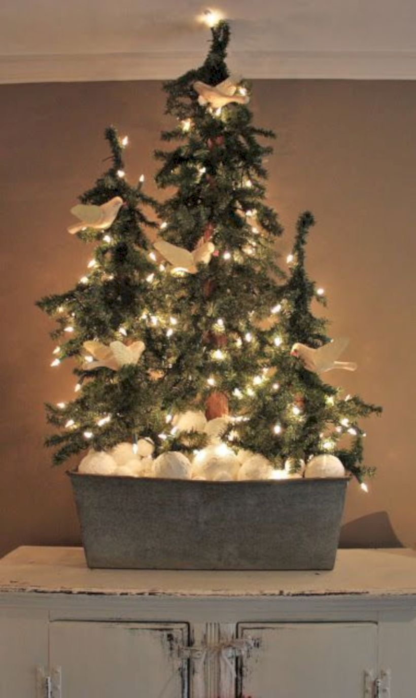 Genius ways to repurpose galvanized buckets this christmas 23