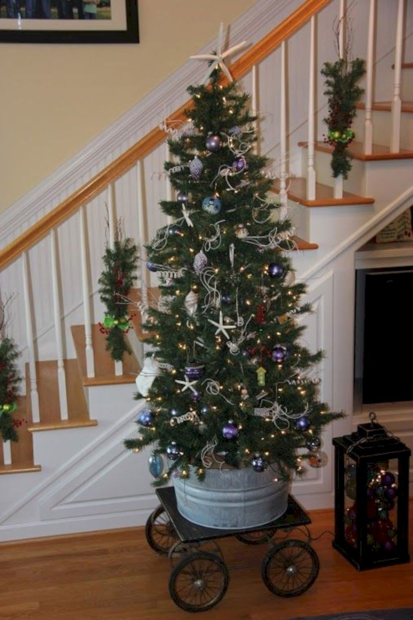 Genius ways to repurpose galvanized buckets this christmas 41