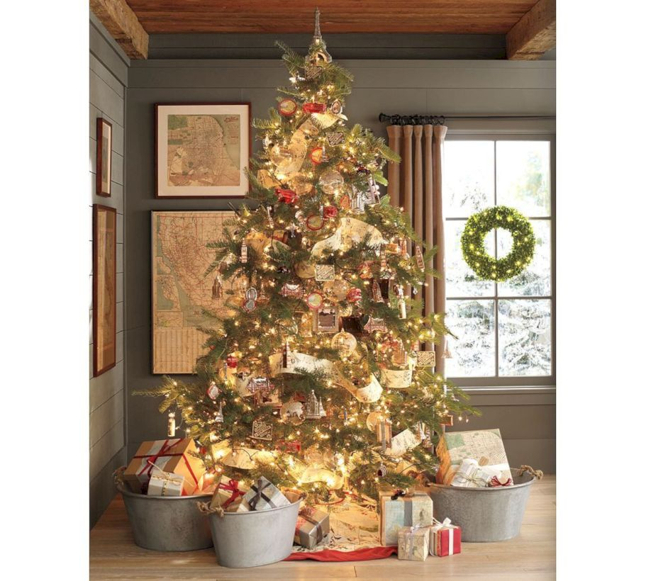 Genius ways to repurpose galvanized buckets this christmas 47