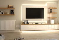 Modern tv stand design ideas for small living room 01